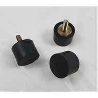 RUBBER BUMPER (6MM THREADS)