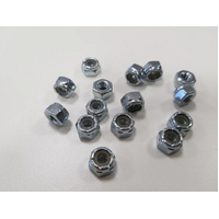 LOCKNUT 10-32 NYLN INSRT, ROHS ZINC
