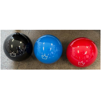 PKG-BALL 5" B LOGO, 2 PACK, RED